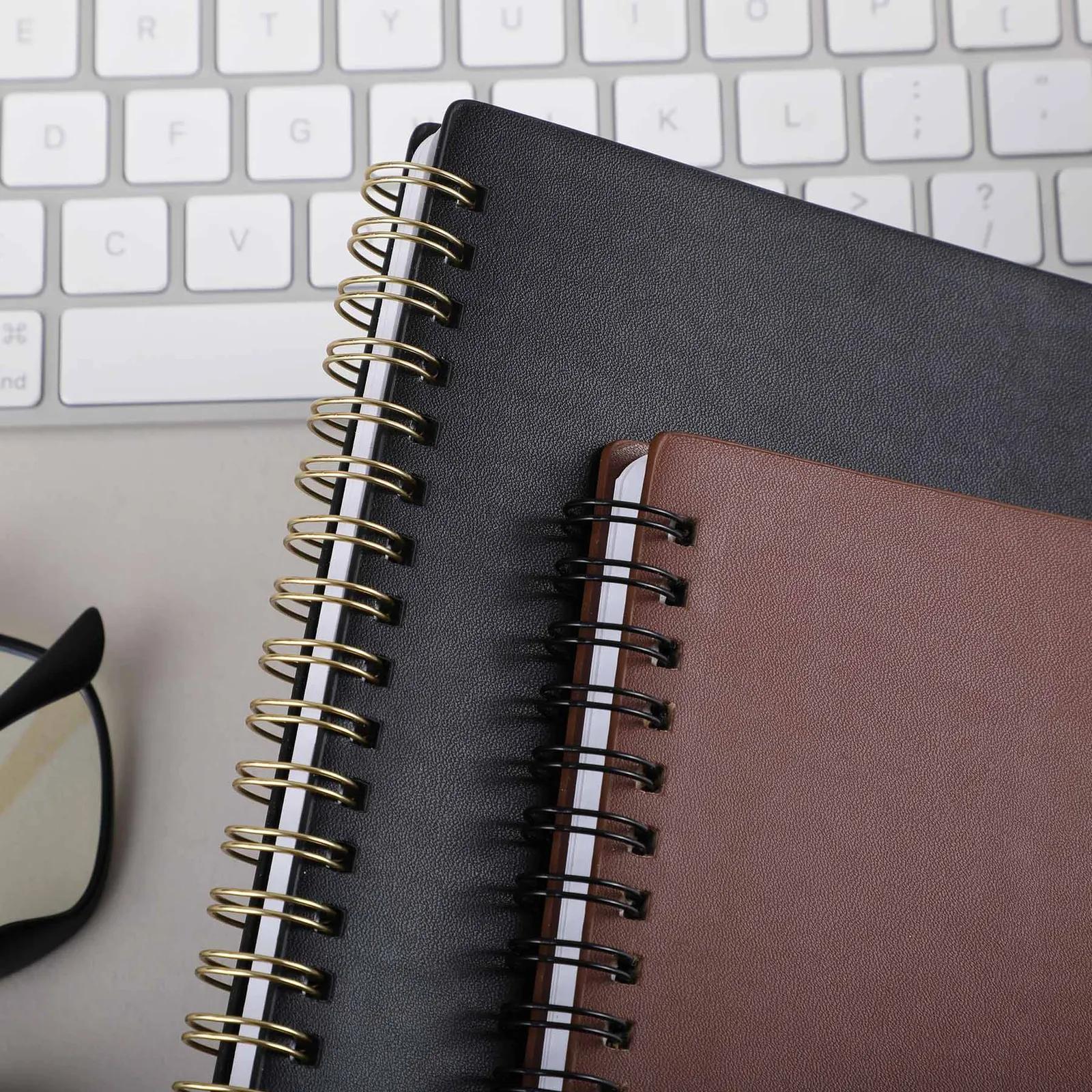 Large Notebook Ring Bound Euro-Dot Paper - 7 x 9.75 in - product view 4