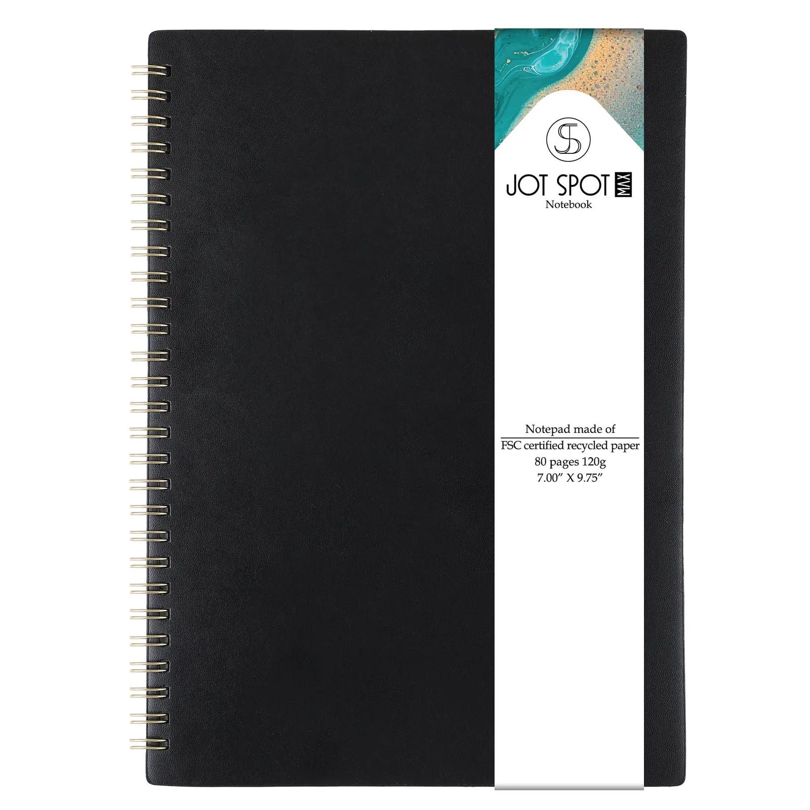 Large Notebook Ring Bound Euro-Dot Paper - 7 x 9.75 in - product view 7