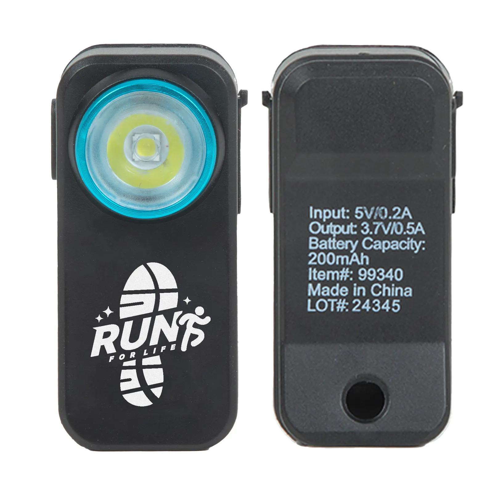 Clip-On Flashlight Rechargeable with Magnet - 1.875 in - product view 6