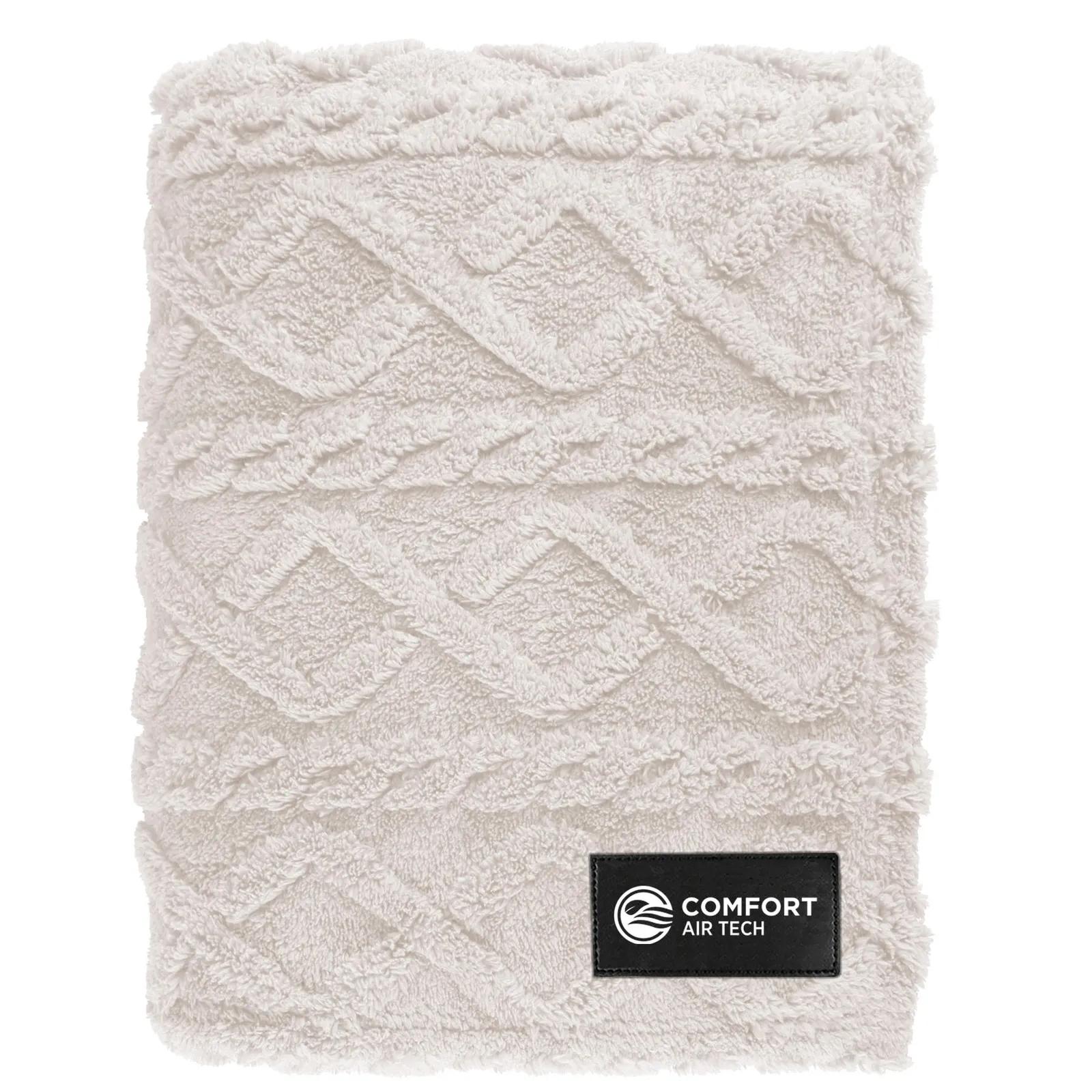 Sherpa Fleece Blanket RPET Recycled - 47 x 65 in - product view 4