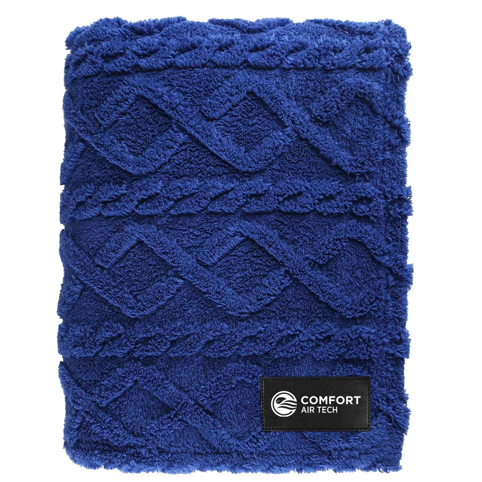 Sherpa Fleece Blanket RPET Recycled - 47 x 65 in - product view 12