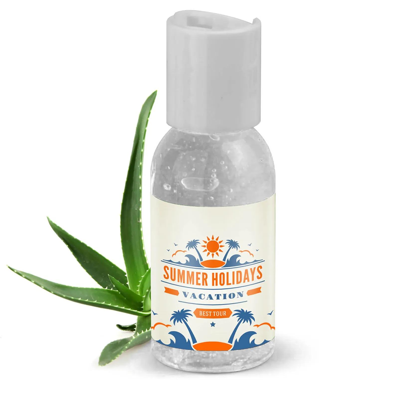 Aloe Vera Gel Bottle TSA Friendly Push Top - 1 oz - product view 2