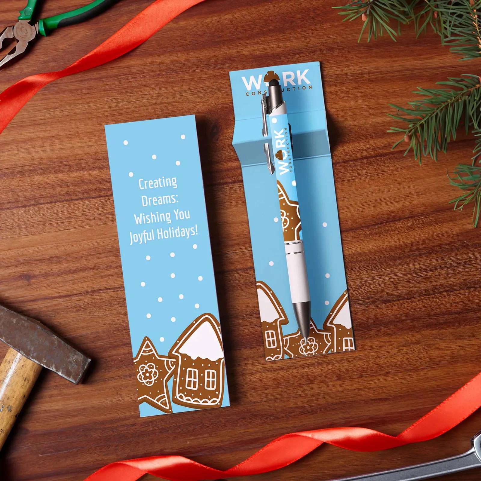 Pen Backer Card Double-Sided Cardstock - 6.5 x 2 in - product view 2