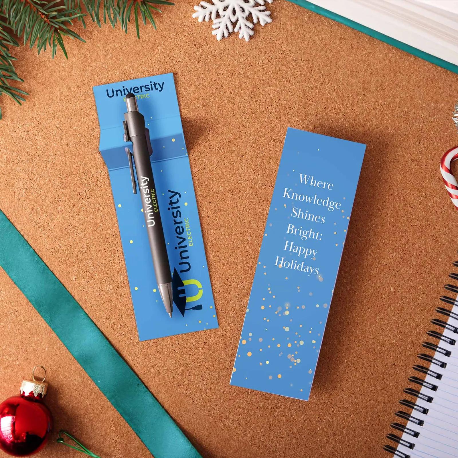 Pen Backer Card Double-Sided Cardstock - 6.5 x 2 in - product view 4