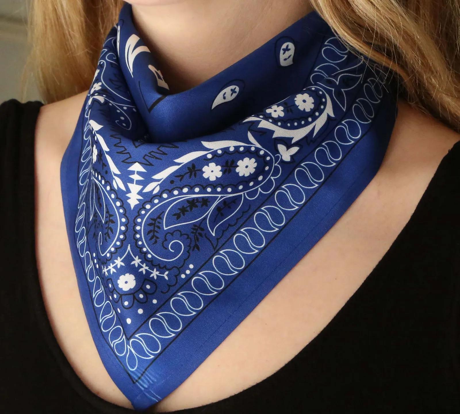 Polyester Bandana Full-Color Dye-Sub - 21 x 21 in