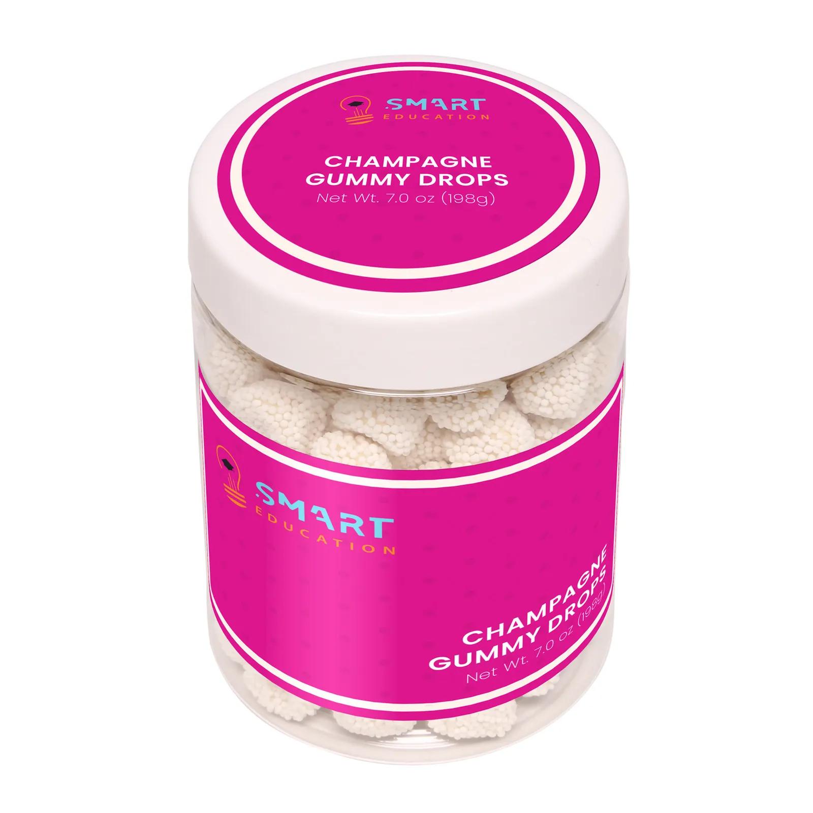 Champagne Flavored Gummy Drops Large Jar - 7 oz - product view 2