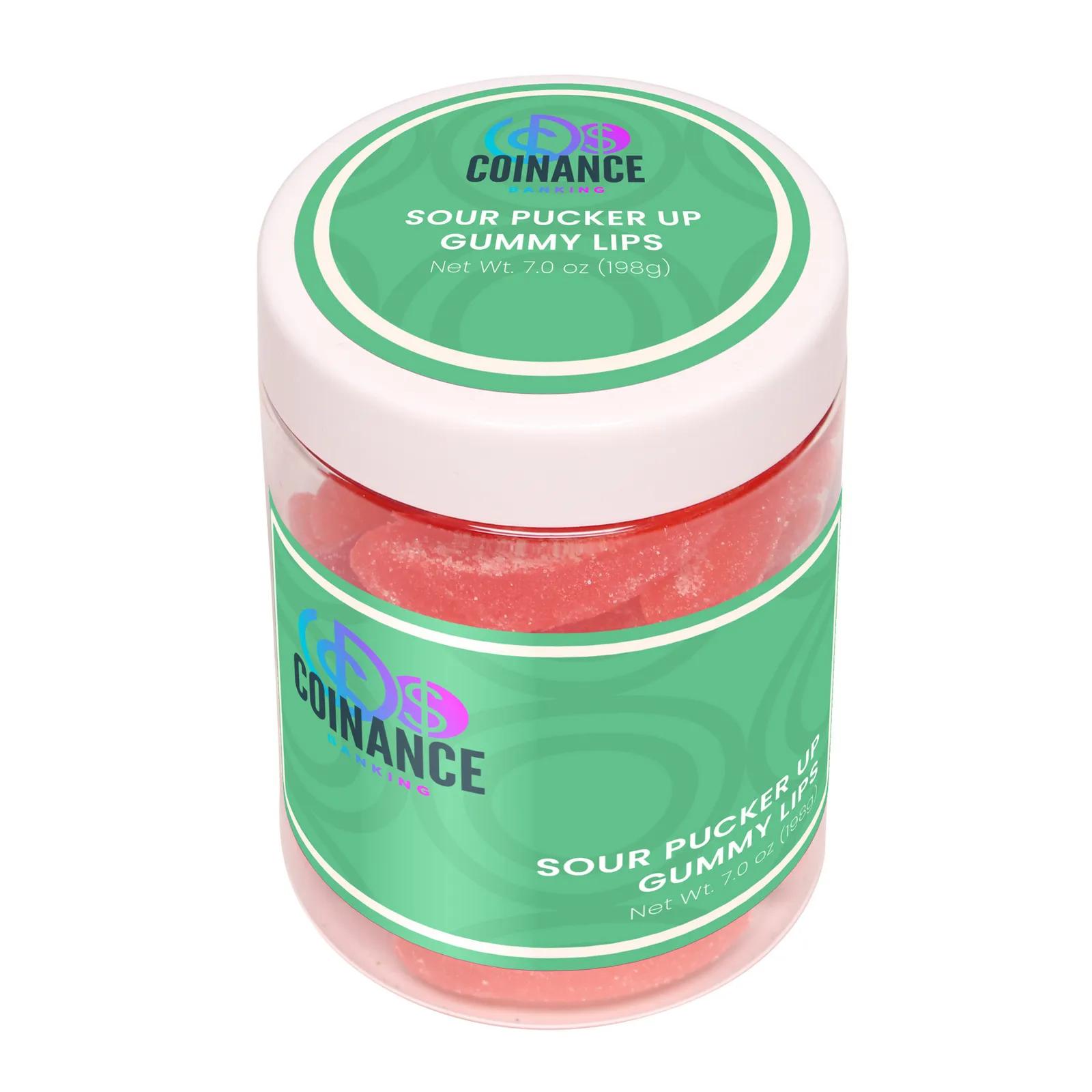 Jelly Belly Sour Gummy Lips Mixed Flavors - 7 oz - product view 2