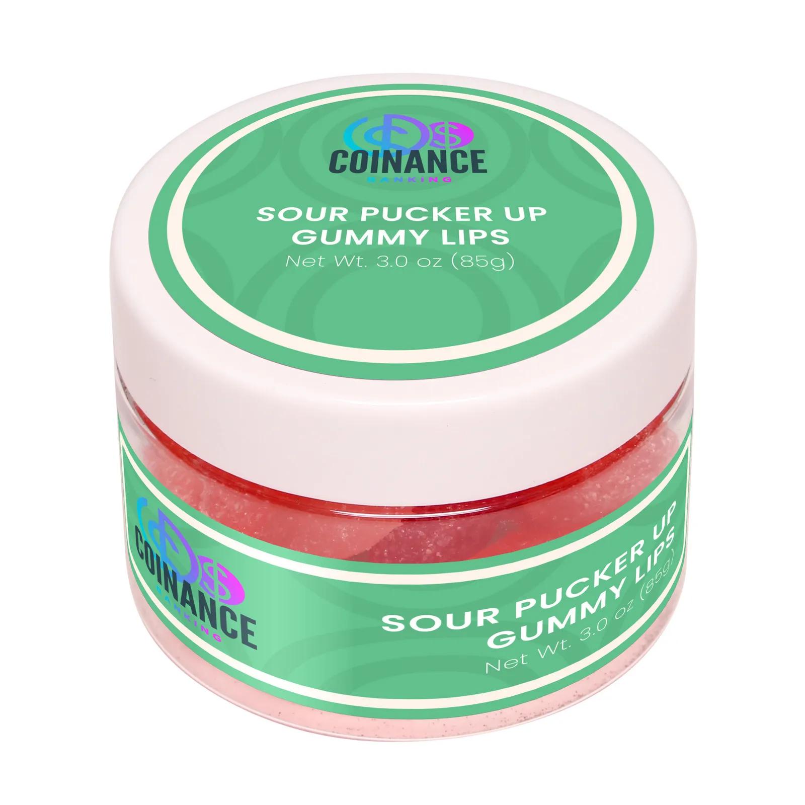 Jelly Belly Sour Gummy Lips Mixed Flavors - 3 oz - product view 2