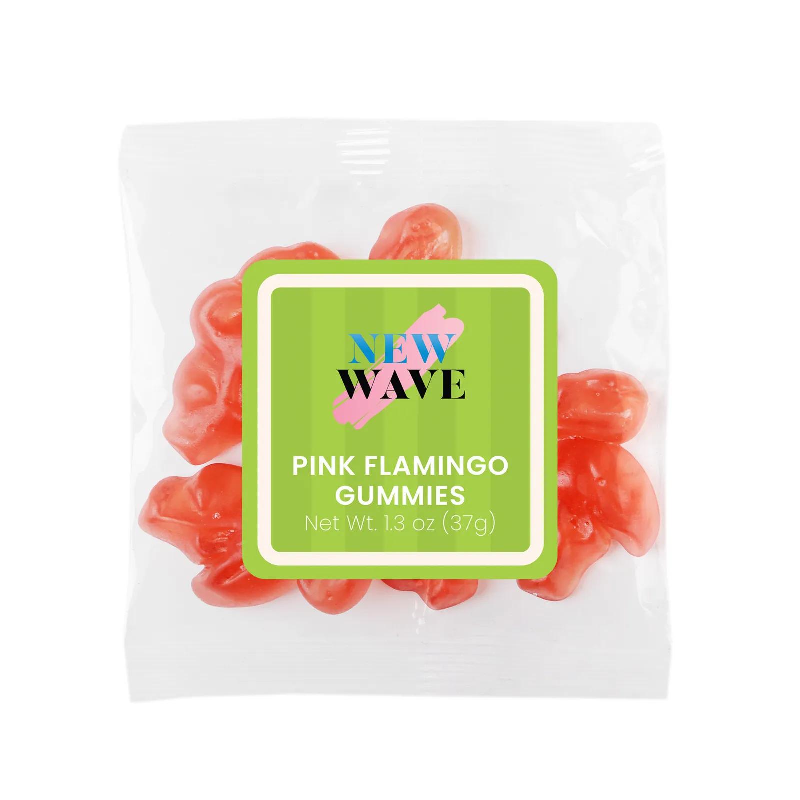 Gummy Candy Pink Flamingo Strawberry Flavor - 1.3 oz - product view 2