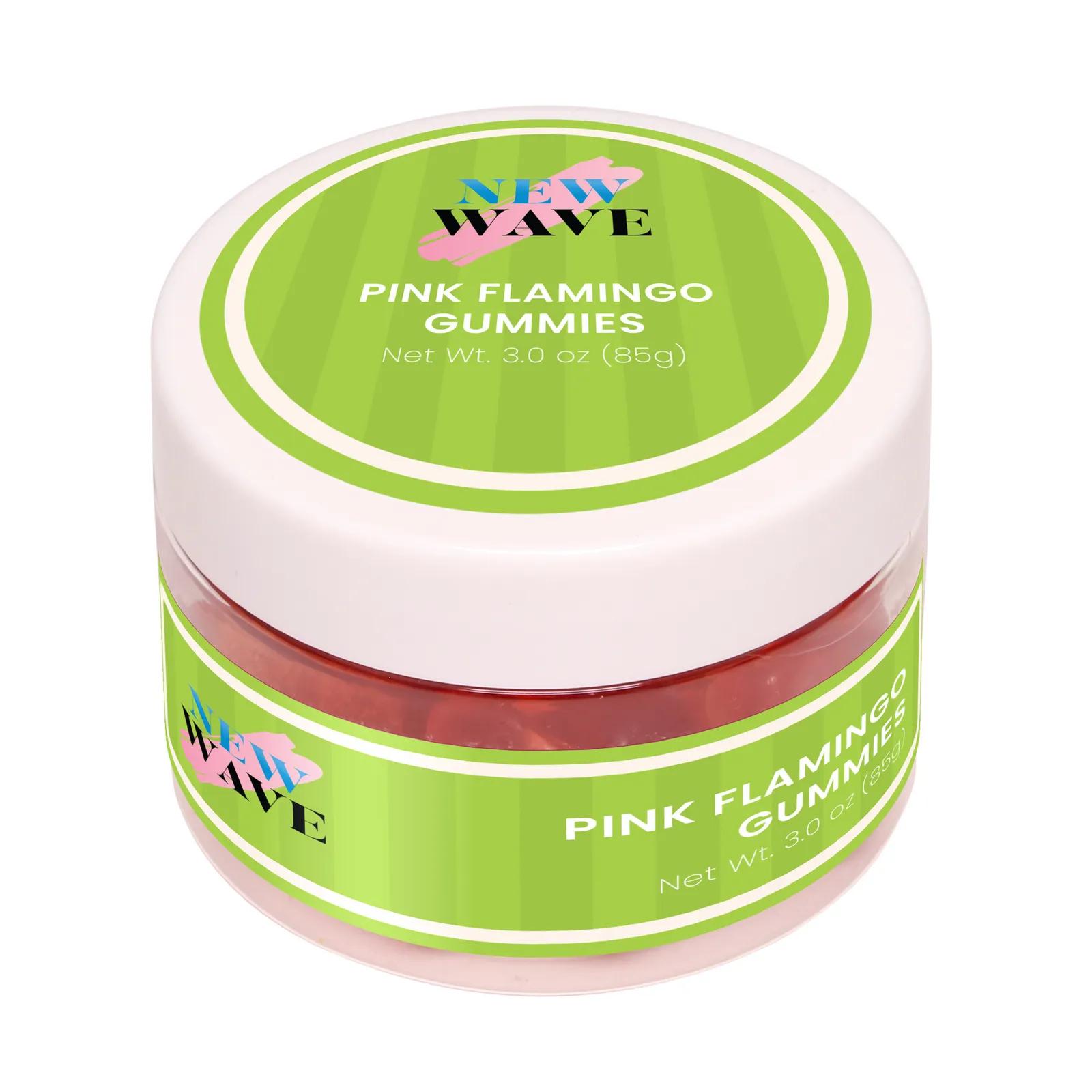 Gummy Candy Pink Flamingo Strawberry Flavor - 3 oz - product view 2