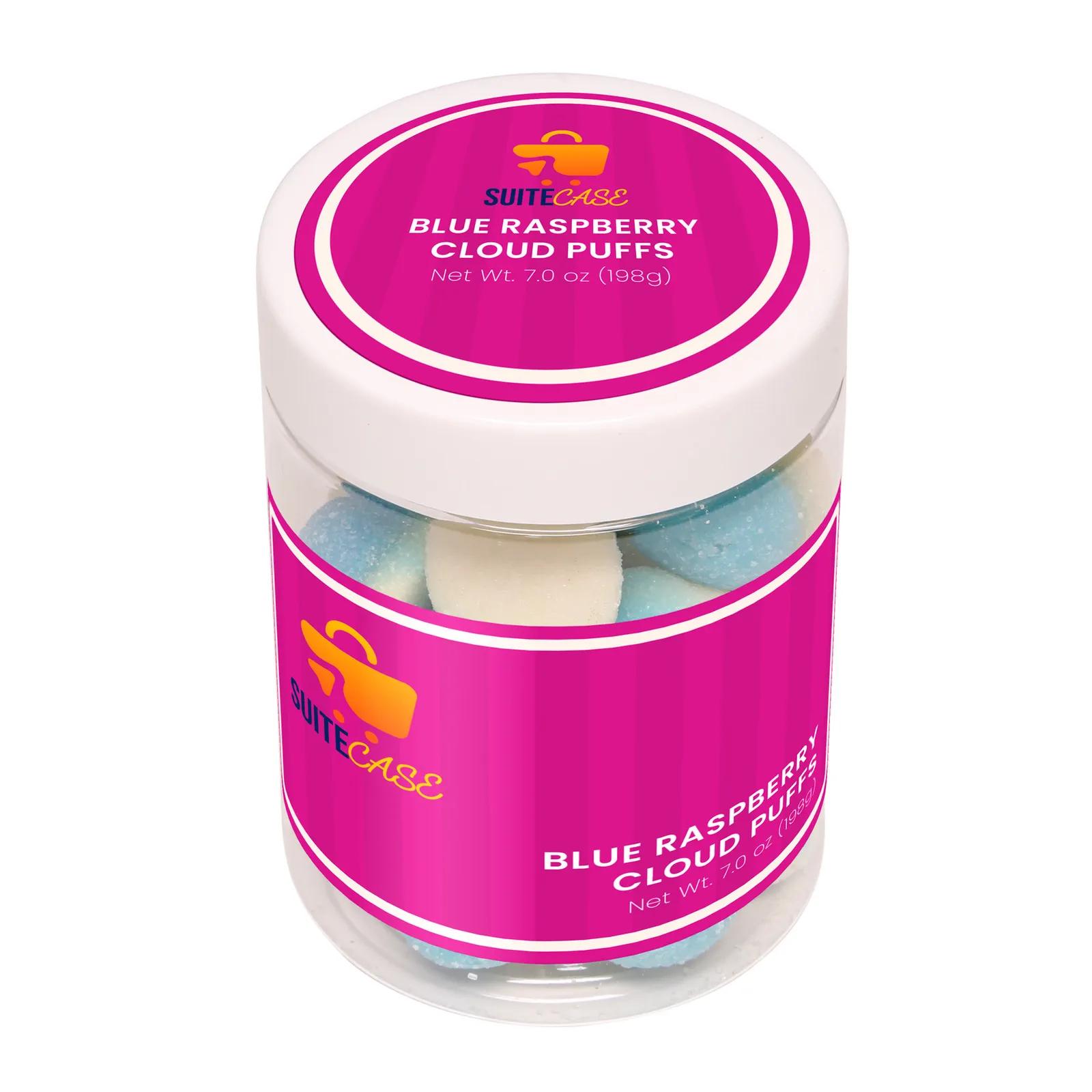 Gummy Cloud Puffs Blue Raspberry Flavor - 7 oz - product view 2