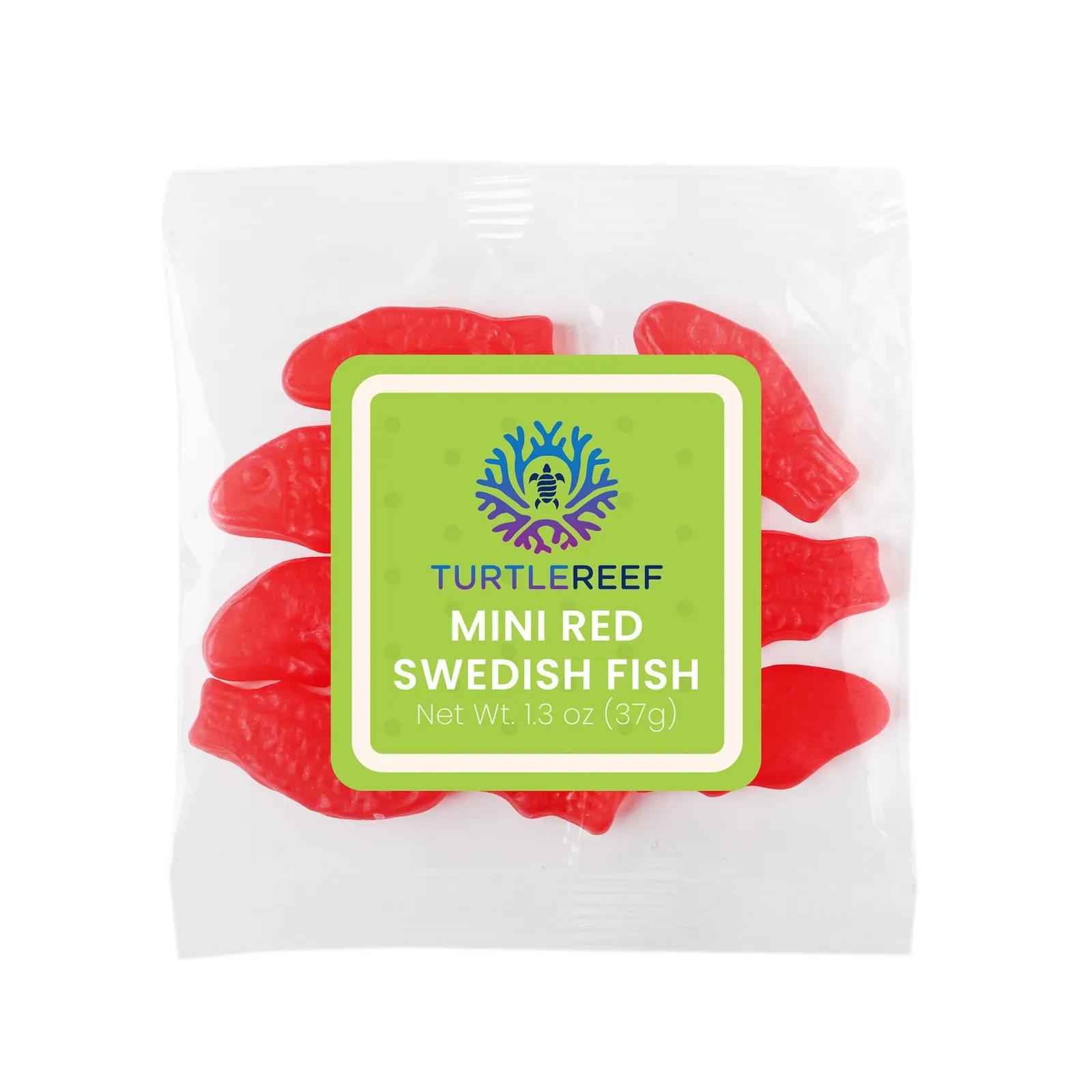Gummy Fish Mini Red Swedish Style Chewy - 1.3 oz - product view 2