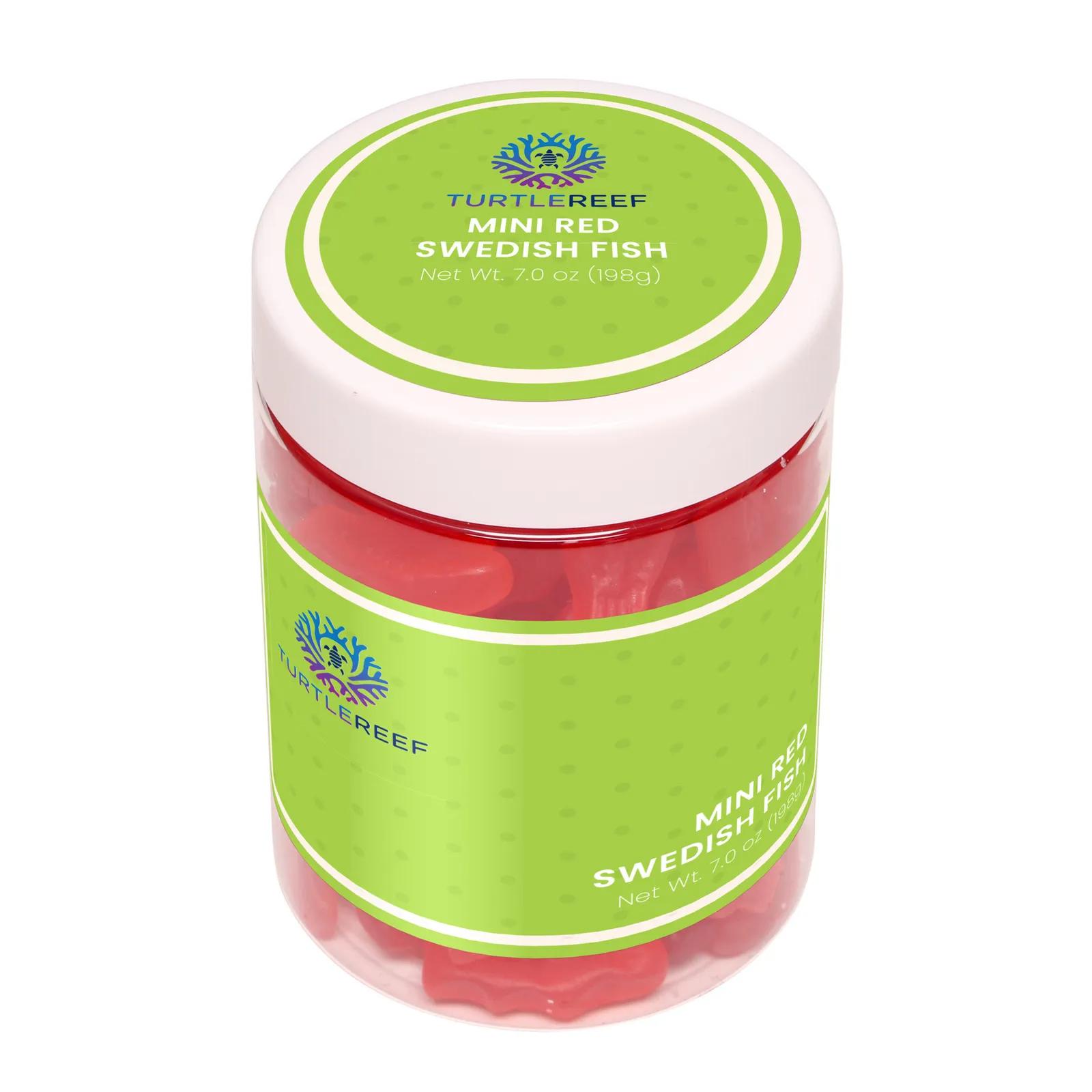 Gummy Fish Mini Red Swedish Style Chewy - 7 oz - product view 2