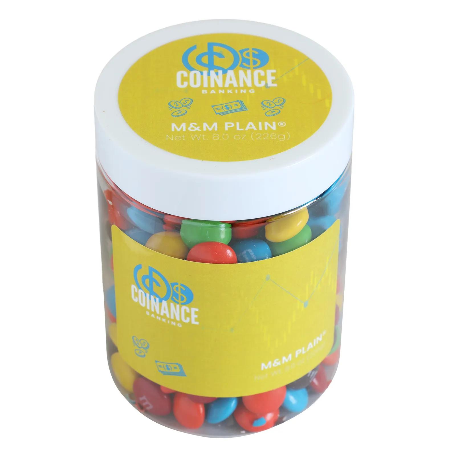 M&M's Plain Milk Chocolate Candy in Jar - 7 oz - product view 3