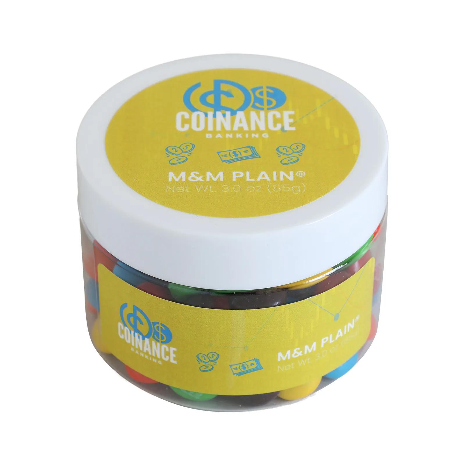 M&M's Plain Milk Chocolate Candy in Jar - 3 oz - product view 3