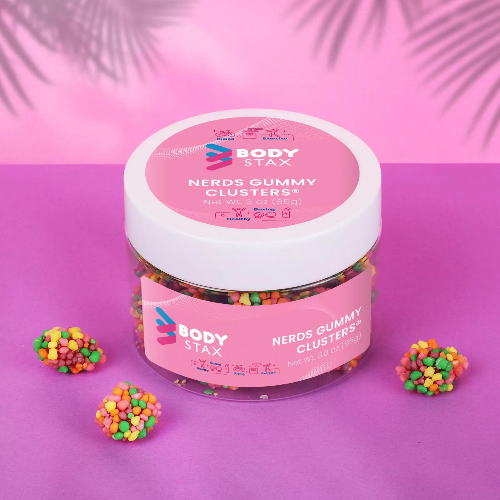 Candy Jar Nerds Gummy Clusters Crunchy - 3 oz