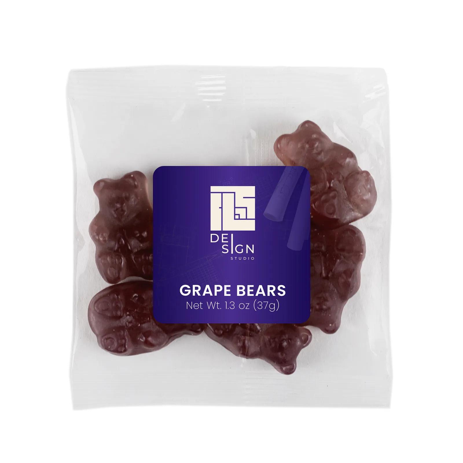 Gummy Packet Bear Shaped Grape Flavor - 1.3 oz - product view 3