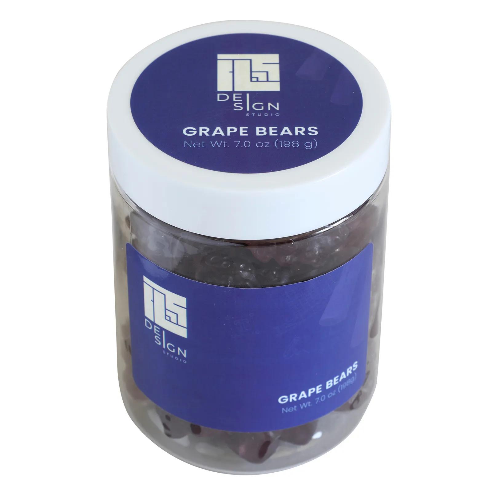 Gummy Jar Bear Shaped Grape Flavor - 7 oz - product view 3