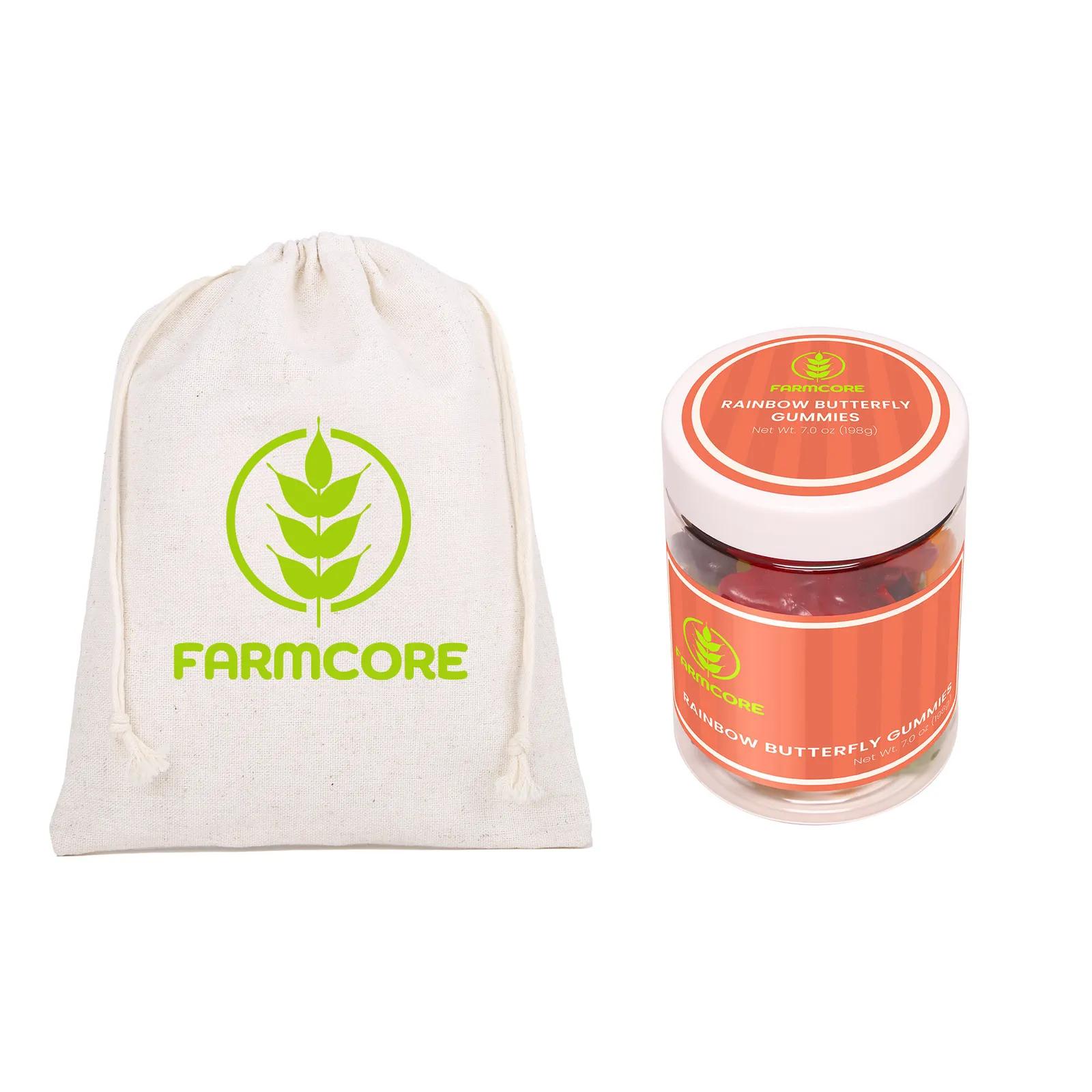 Gummy Candy Gift Set with Drawstring Bag - 7 x 9 in - product view 2