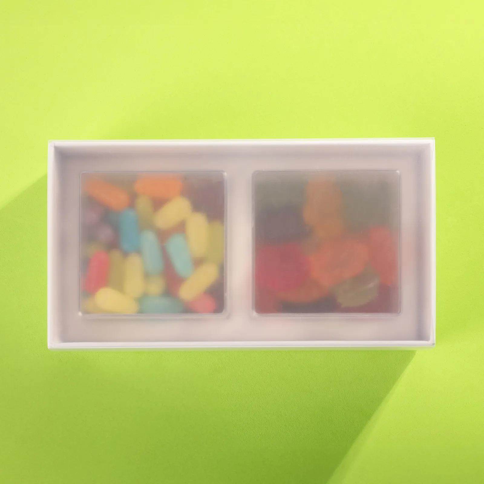 Candy Gift Set with Clear Cubes - 3.8 x 7 x 2.1 in - blank view 9