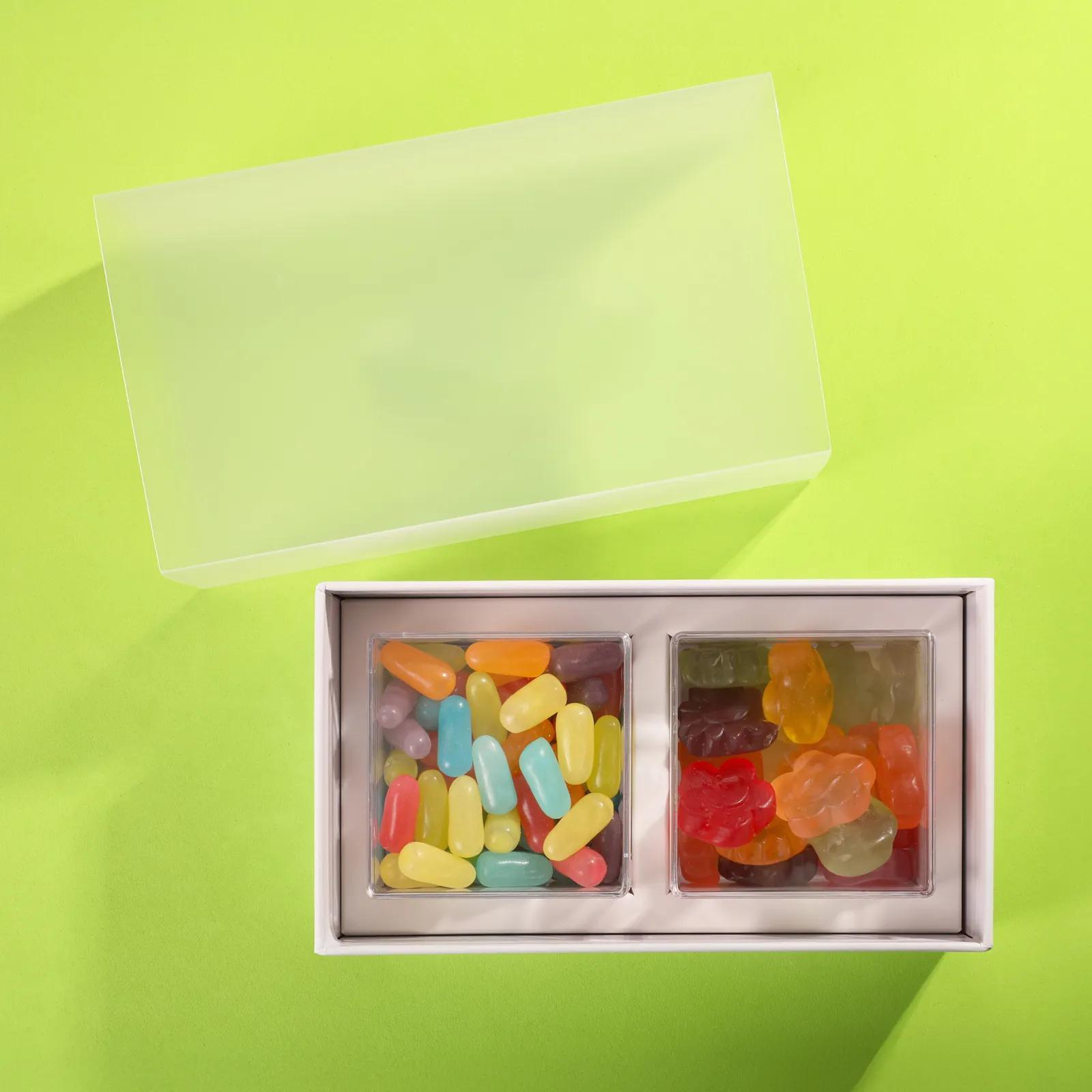 Candy Gift Set with Clear Cubes - 3.8 x 7 x 2.1 in - blank view 12