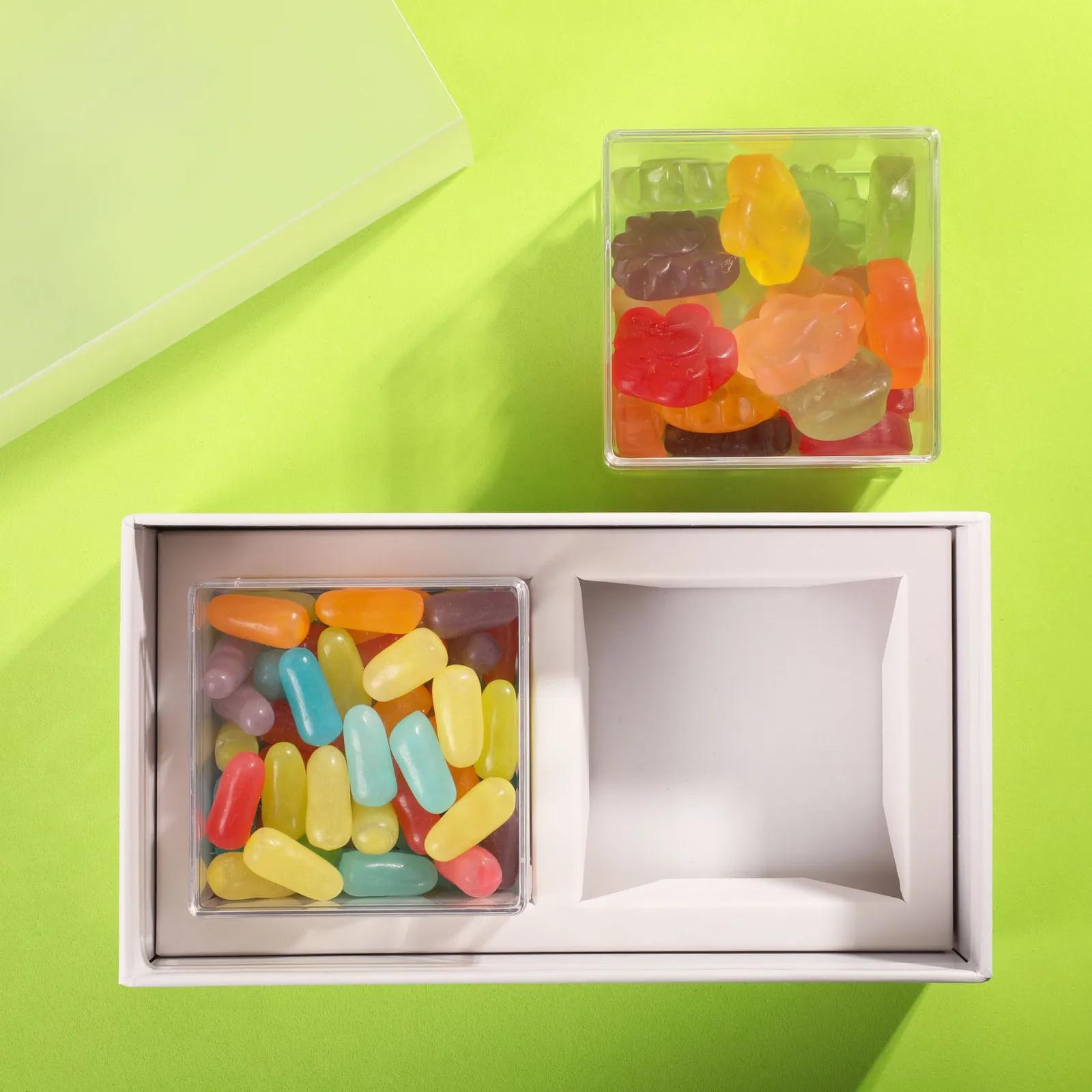 Candy Gift Set with Clear Cubes - 3.8 x 7 x 2.1 in - blank view 13