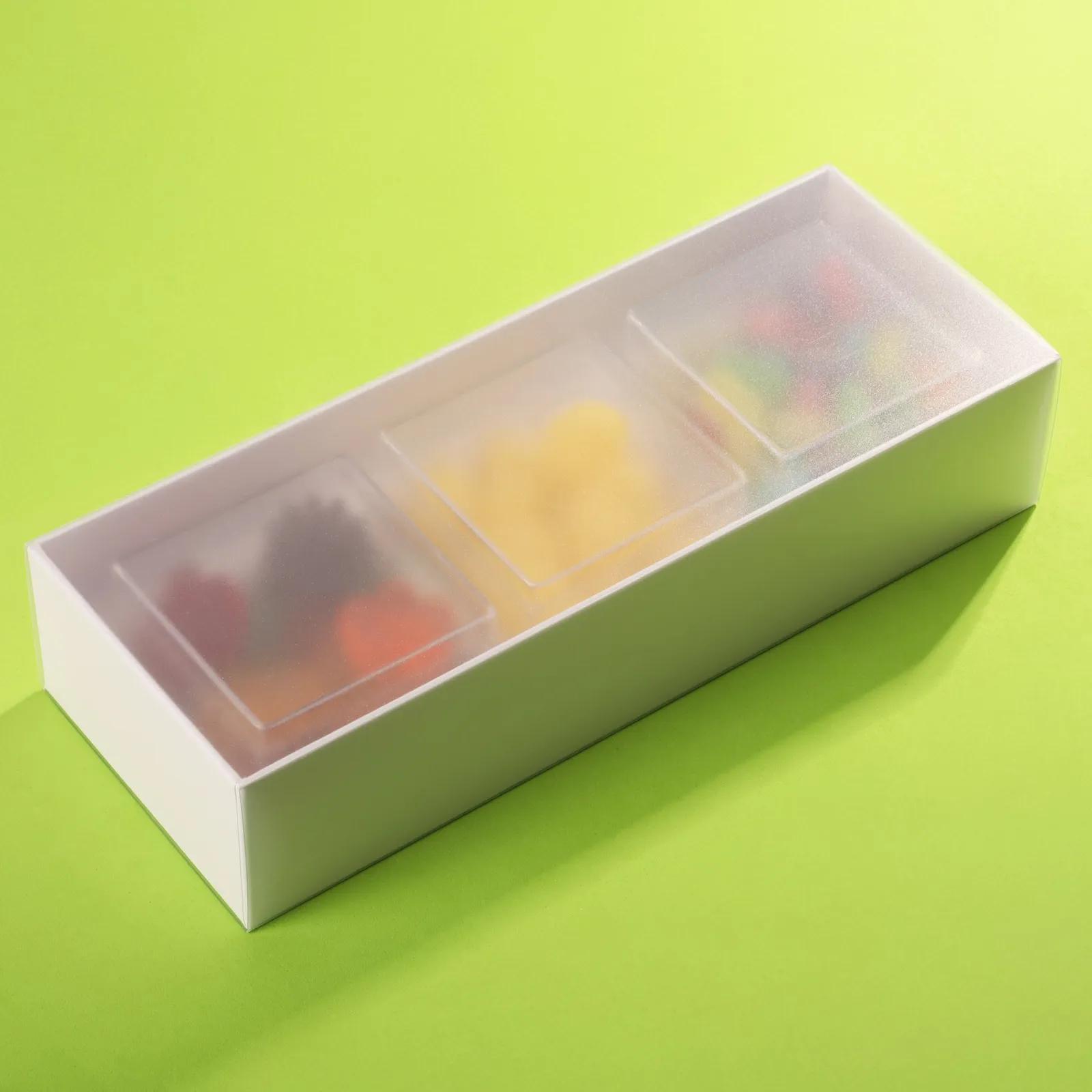 Candy Gift Set with Clear Cubes (3 Pack) - 3.8 x 10.1 x 2.1 in - blank view 9