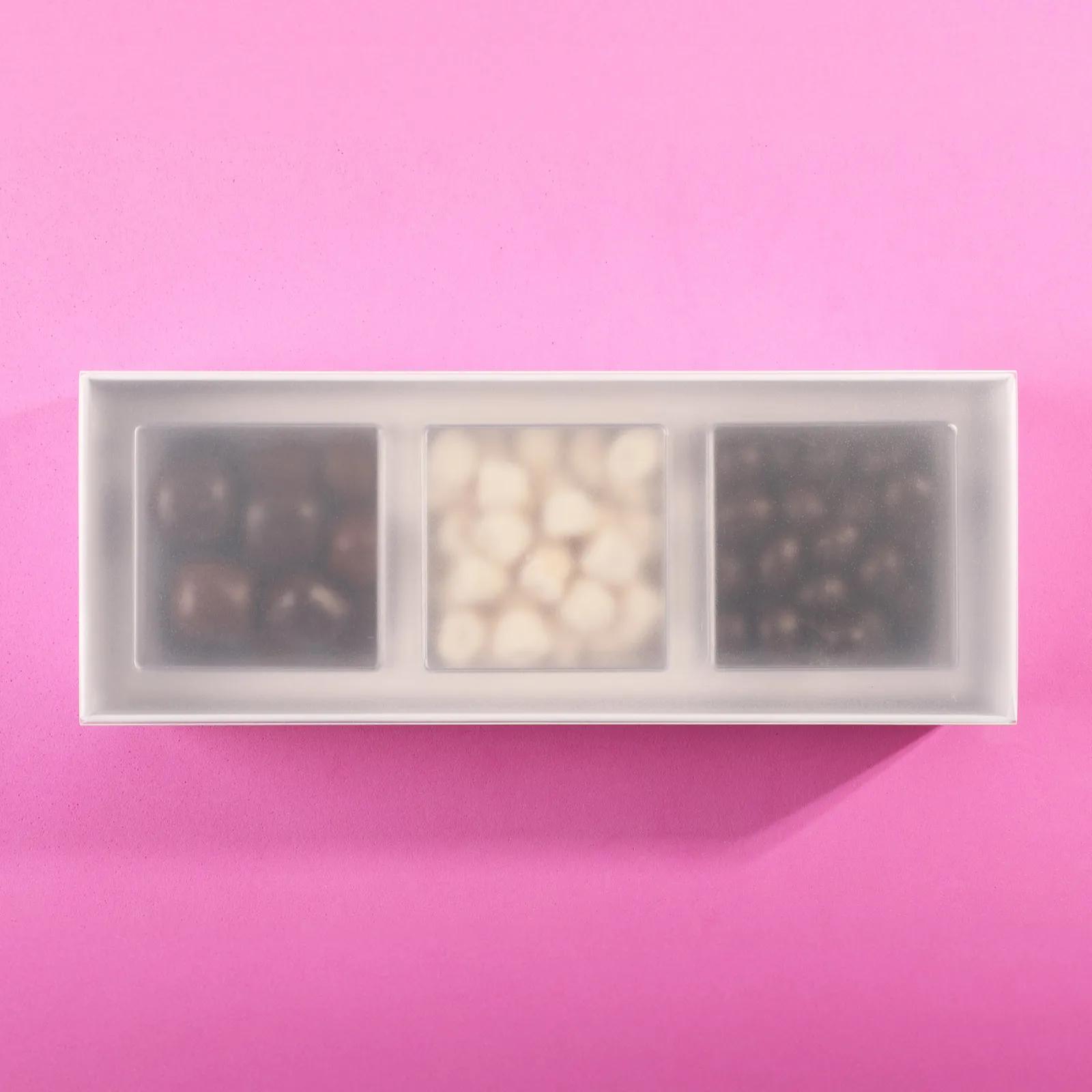 Premium Candy Gift Set with Clear Cubes (3 Pack) - 3.8 x 10.1 x 2.1 in - blank view 10