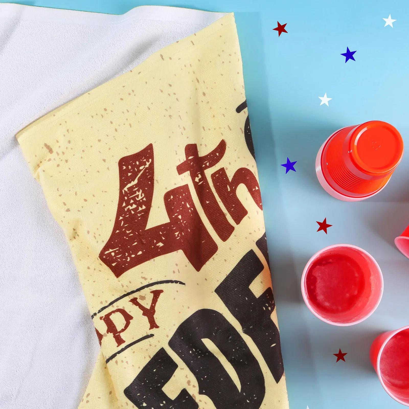 Beach Towel with Sublimation Print - 30 x 60 in