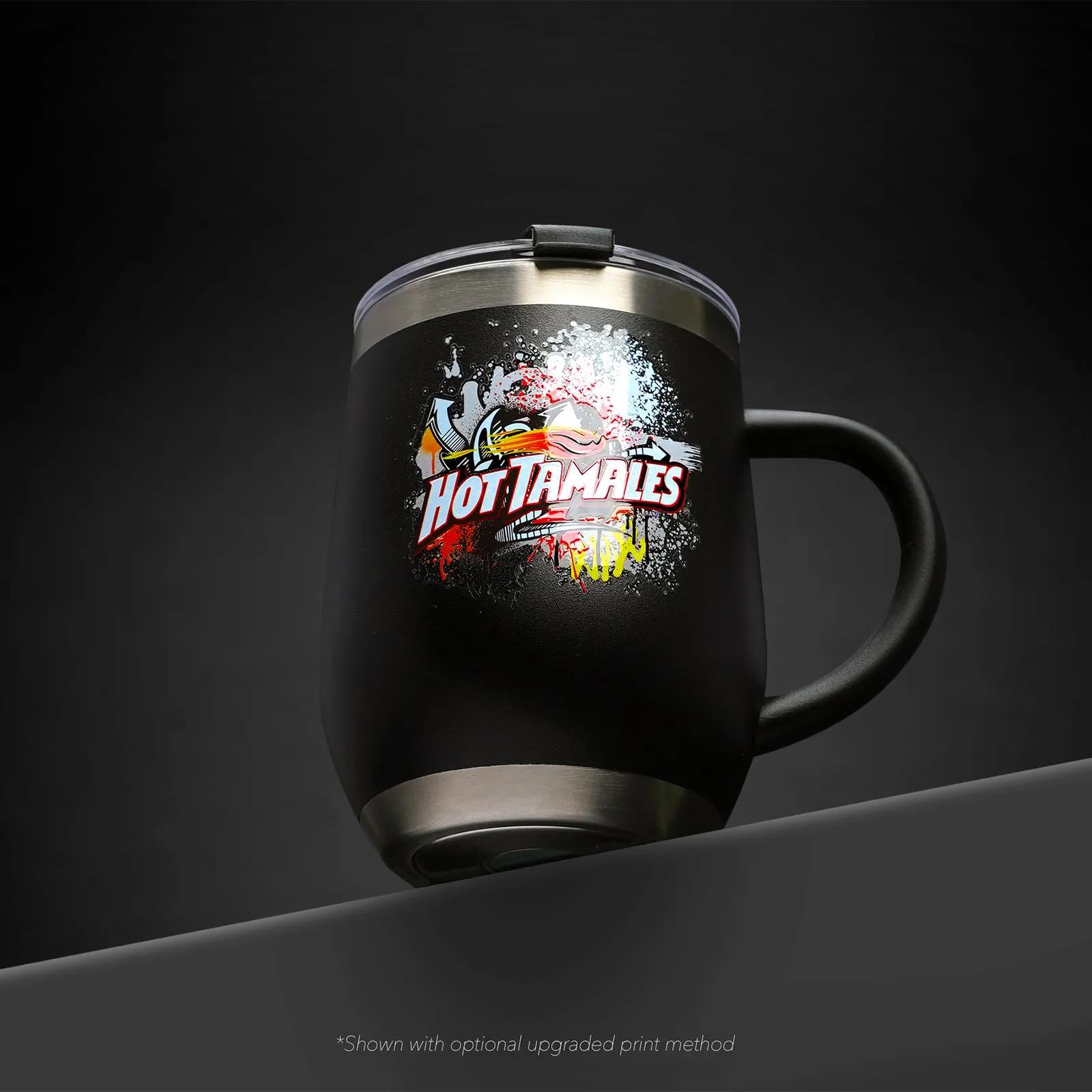 Stemless Tumbler with Handle - 12 oz - product view 1