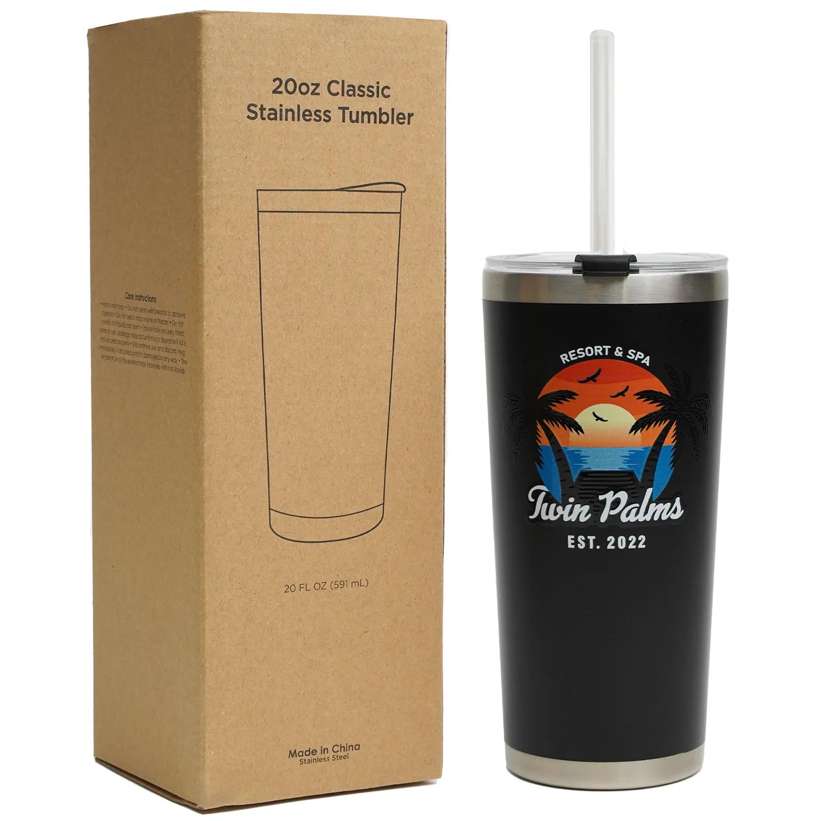 Classic Tumbler with Straw - 20 oz - product view 3