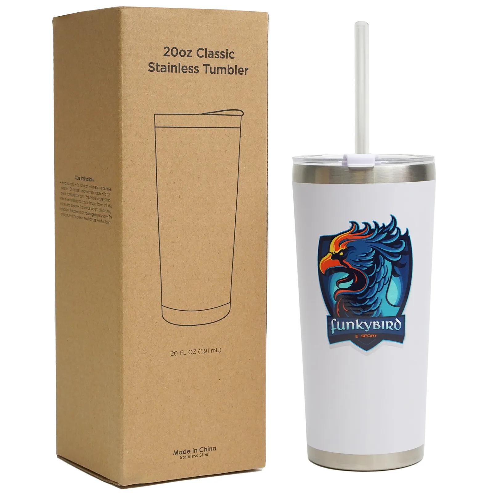 Classic Tumbler with Straw - 20 oz - product view 5