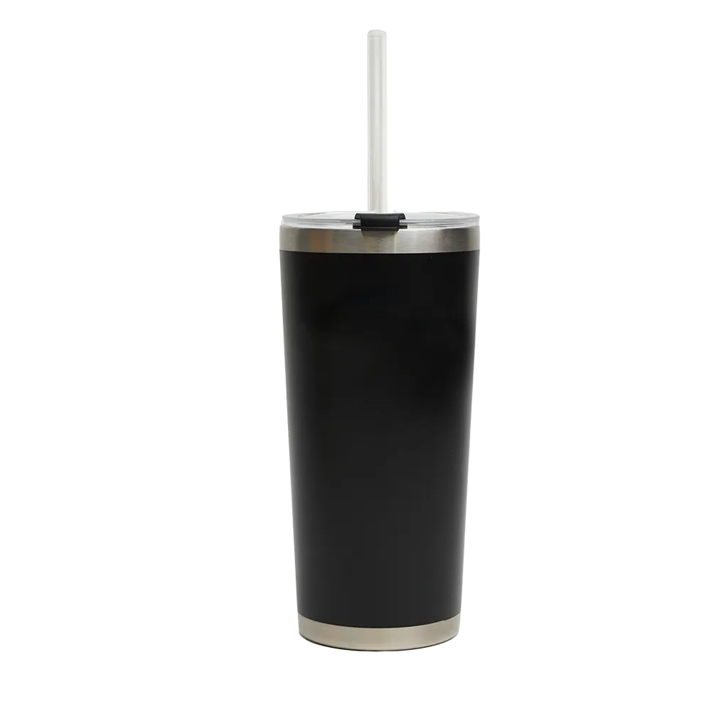 Classic Tumbler with Straw - 20 oz - blank view 10