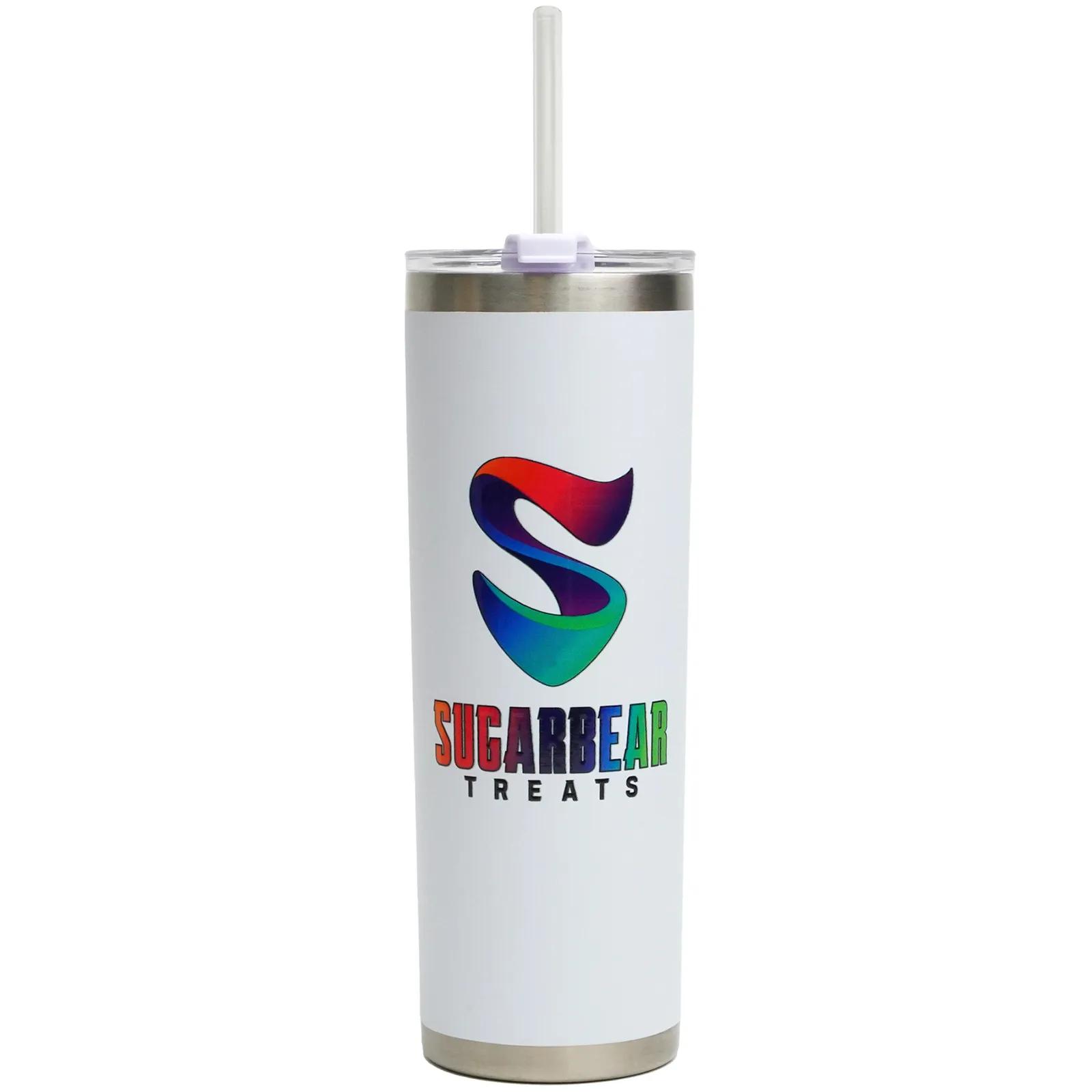 Sleek Tumbler with Straw - 20 oz - product view 7