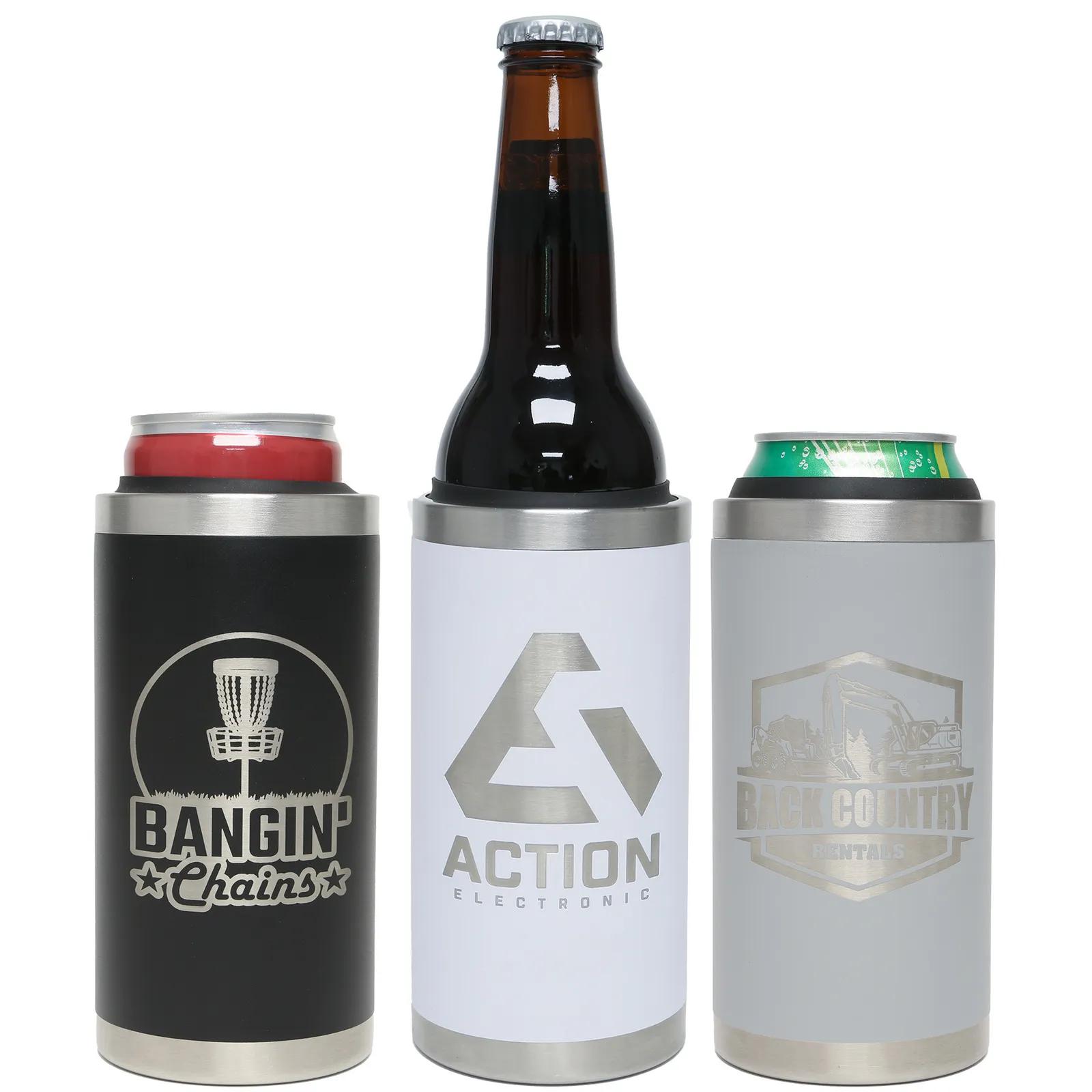 Stainless Steel Can Insulator 3-in-1 - 12 oz - product view 3