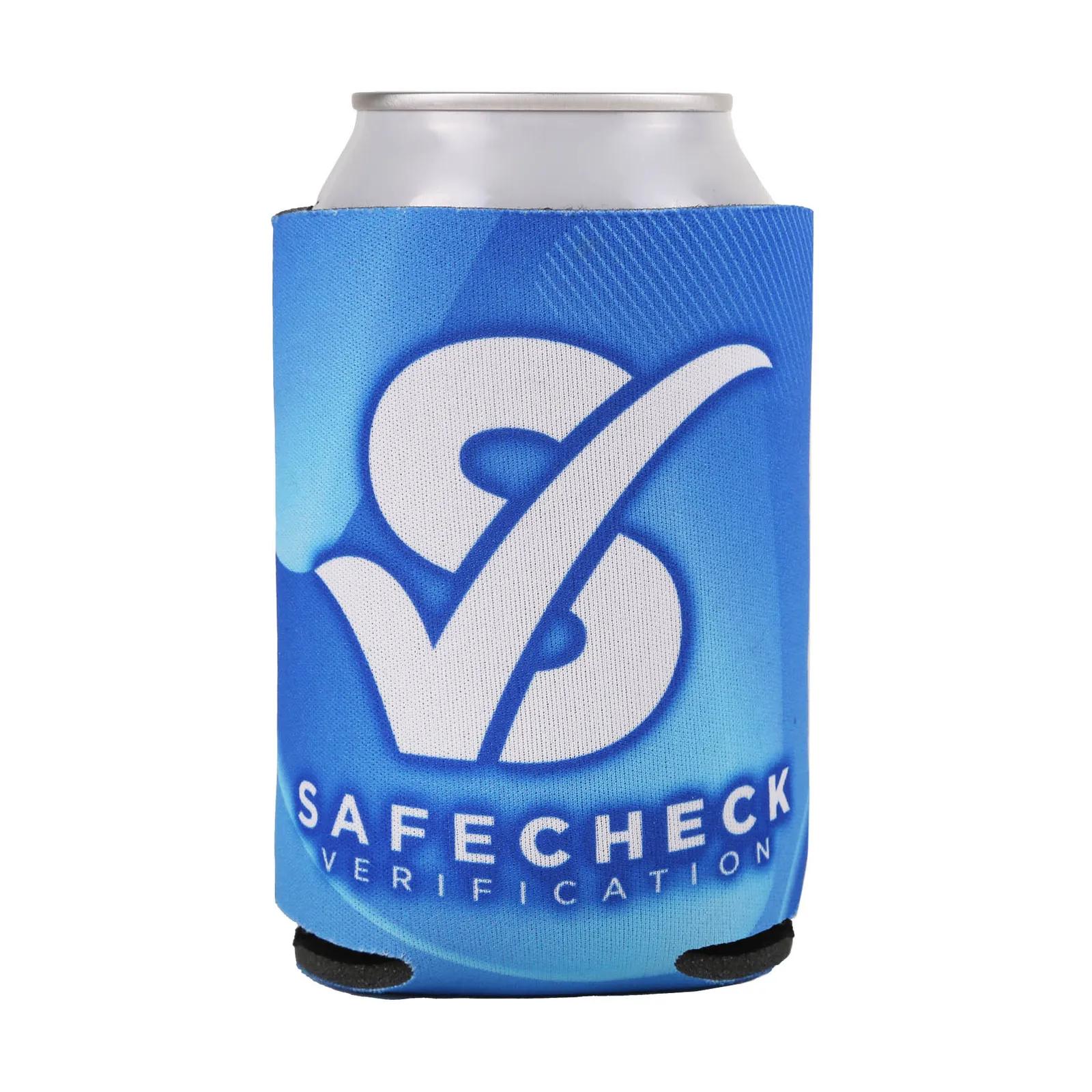 Custom Koozies Recycled Foam Can Cooler - 4 in - product view 2