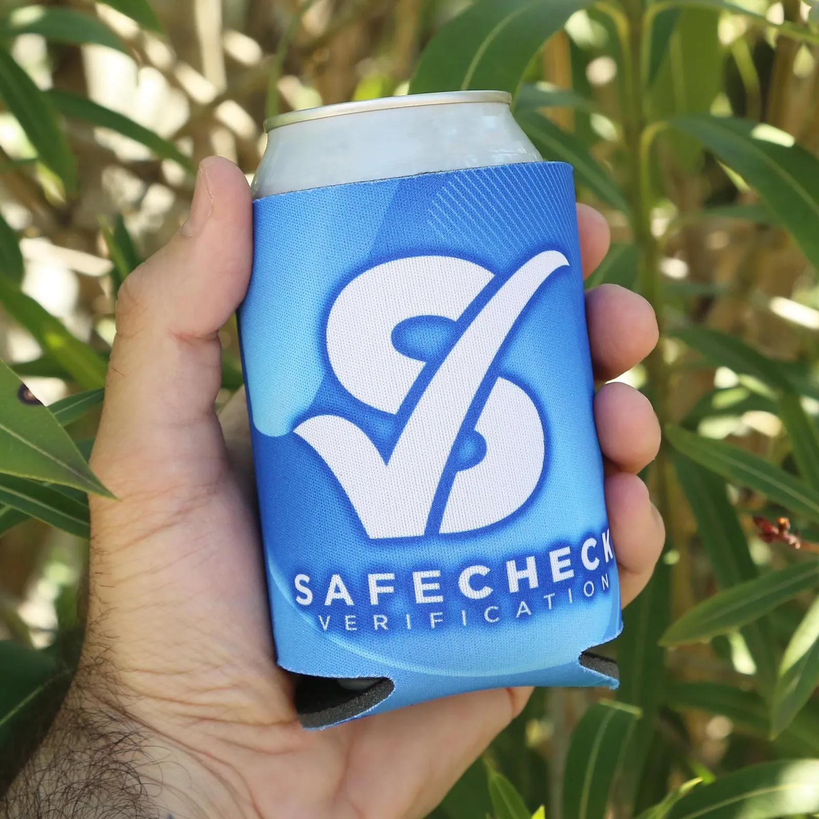 Custom Koozies Recycled Foam Can Cooler - 4 in - product view 4