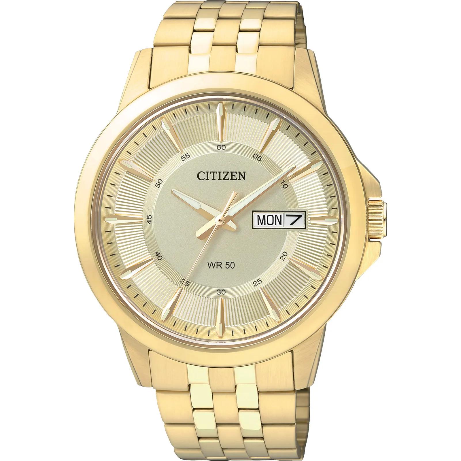 Citizen Men's Watch Gold-Tone Champagne Dial - 41mm
