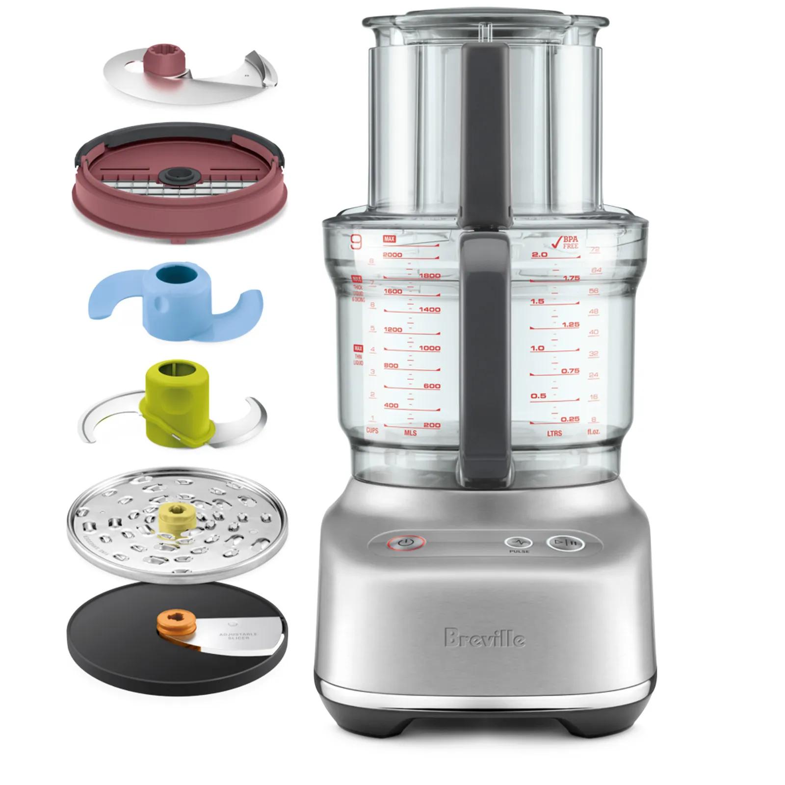 Food Processor with S-Blade and Storage - 9 Cup - product view 2