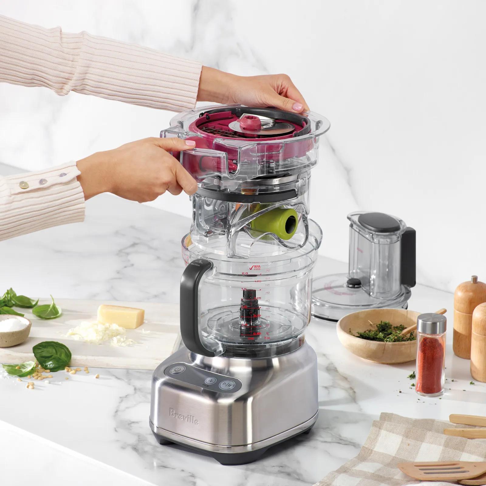 Food Processor with S-Blade and Storage - 9 Cup - product view 3