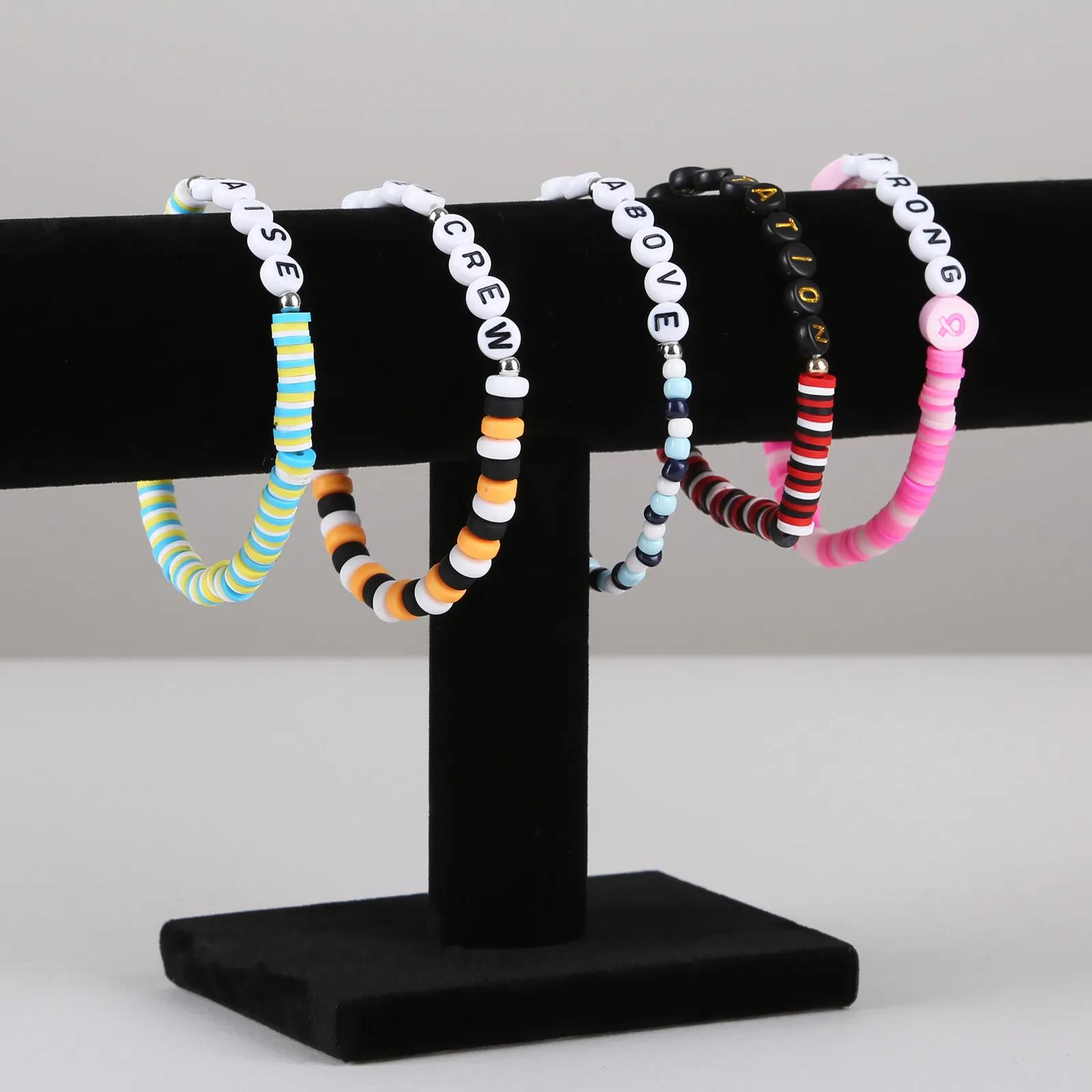 Custom Beaded Friendship Bracelet Child - 7 in