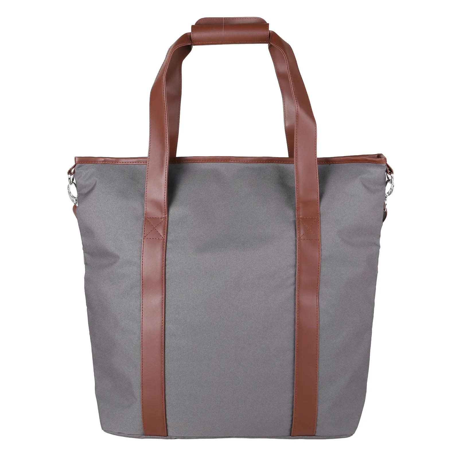 Soft Cooler Bag with Vegan Leather Trim - 20 in - product view 3