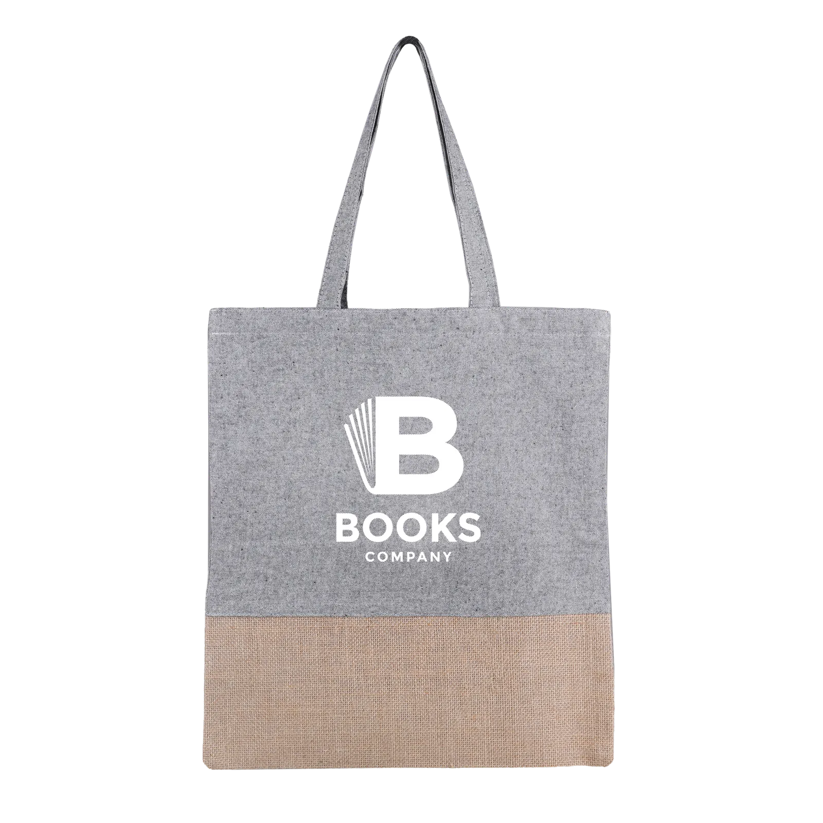 Custom Printed Cotton and Jute Convention Tote Bag - product view 5