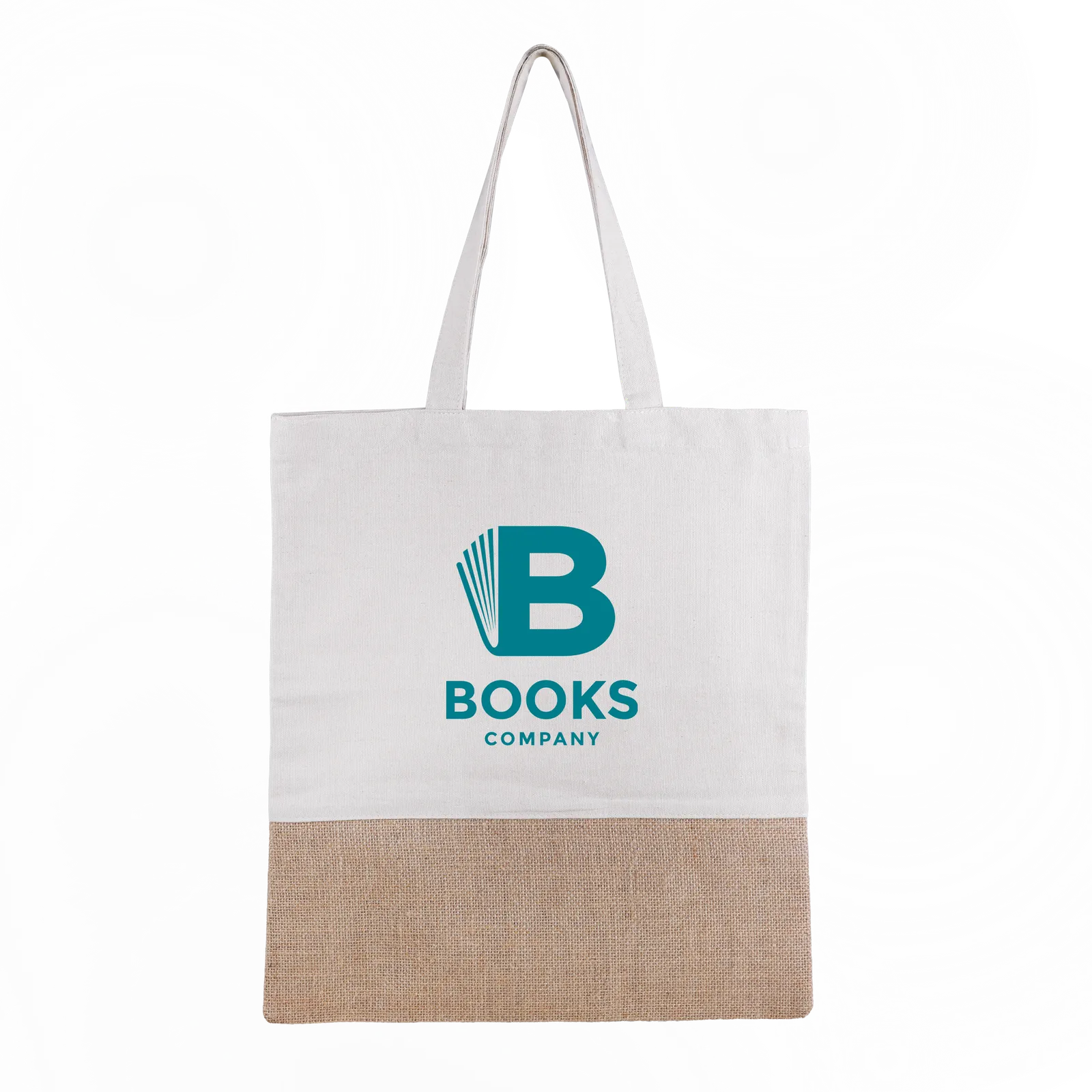 Custom Printed Cotton and Jute Convention Tote Bag - product view 6