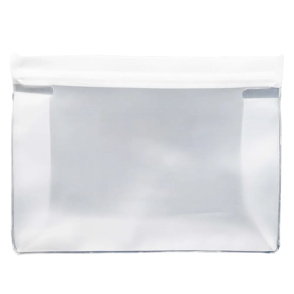 Gusseted Reusable Storage Bag with Extra Space - 8 x 6 x 2.5 in - blank view 11