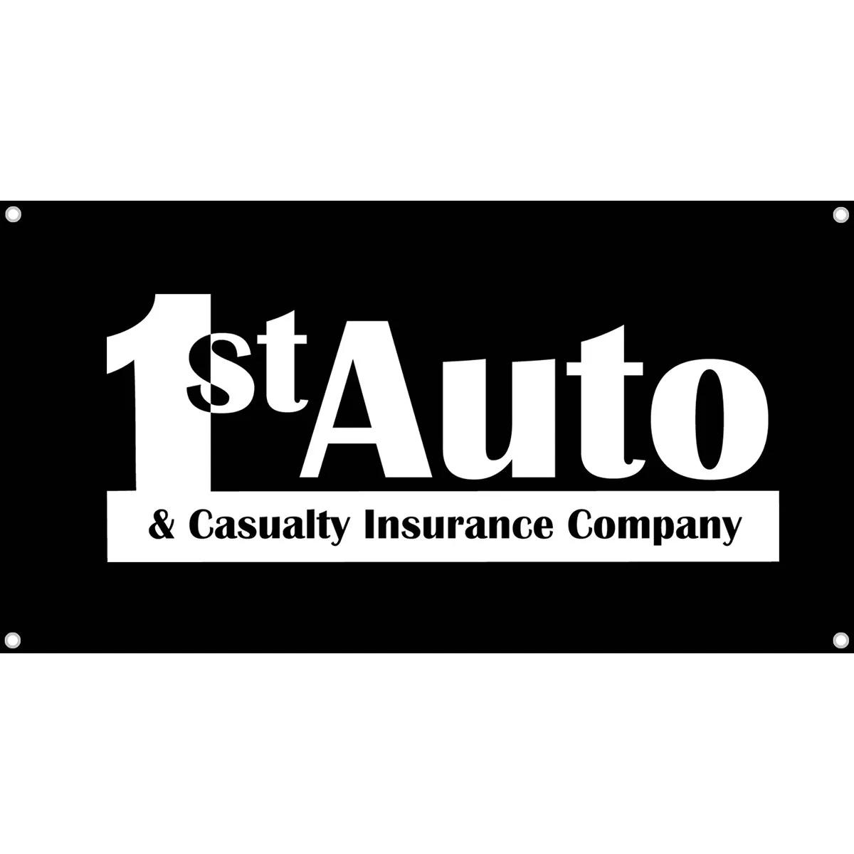 Custom Printed Poly-Cotton Banner with Grommets - 48 x 27 in - product view 8