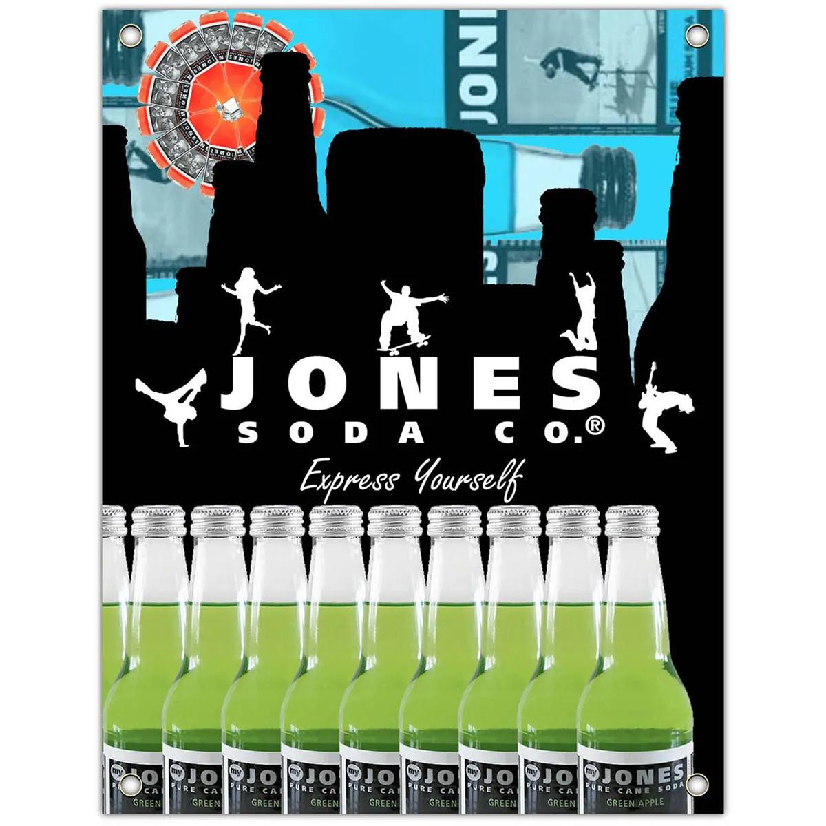 Custom Printed RPET Polyester Banner Full Color Dye Sub - 36 x 27 in - product view 2