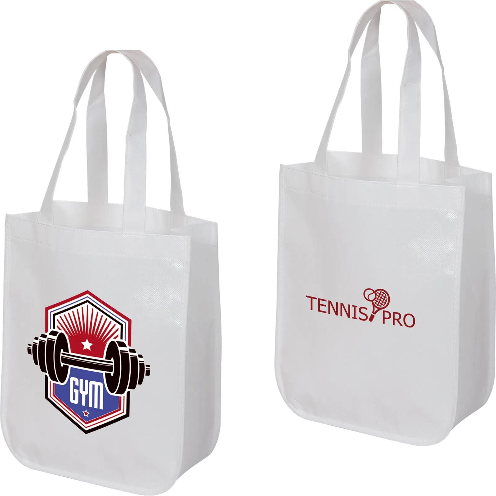 Custom Tote Bag Laminated Non-Woven - 9.25 x 11.75 in - product view 7