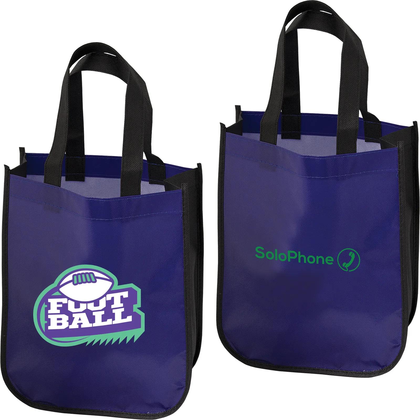 Custom Tote Bag Laminated Non-Woven - 9.25 x 11.75 in - product view 11