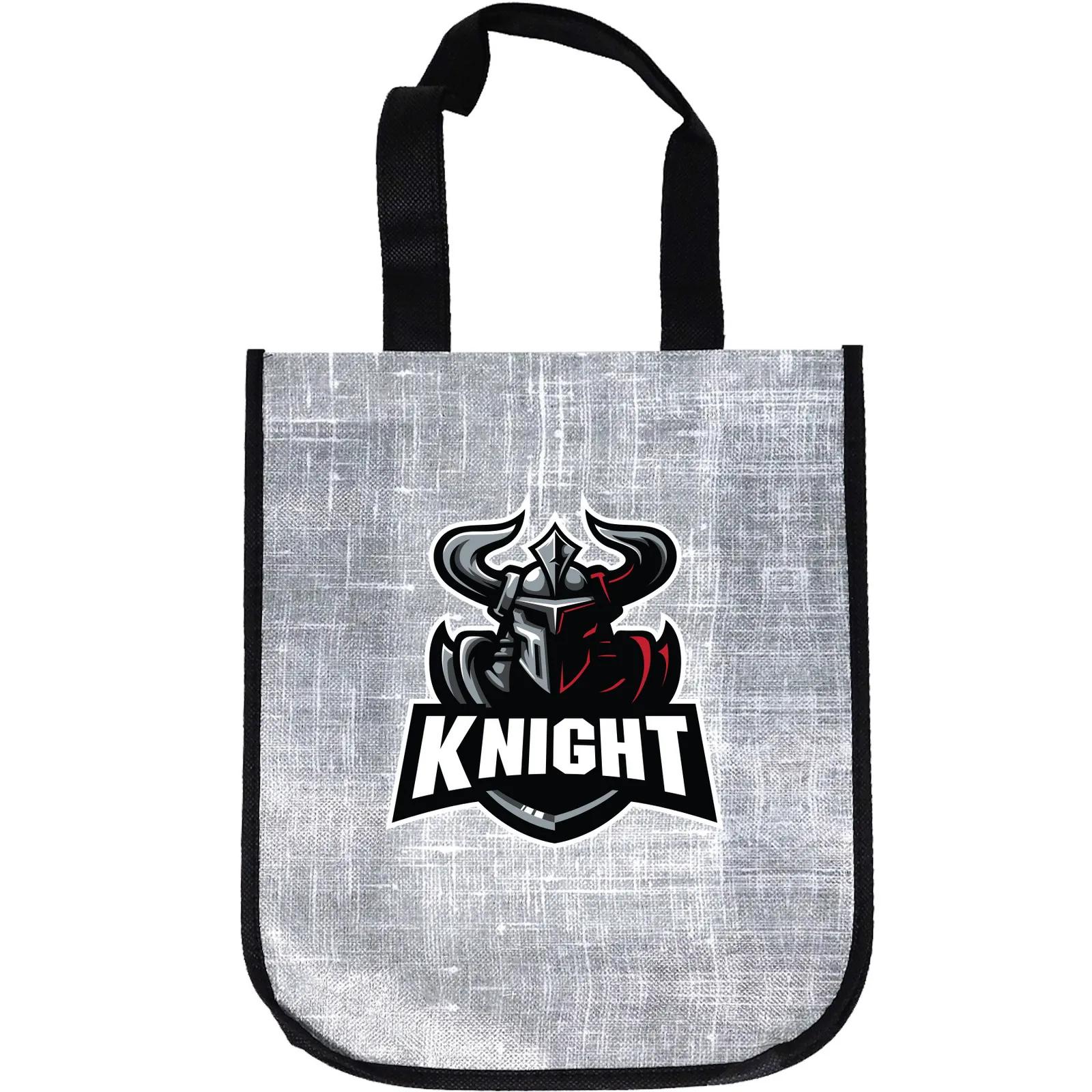 Custom Tote Bag Laminated Non-Woven - 9.25 x 11.75 in - product view 13